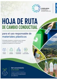 Carátula de Hoja de ruta de cambio conductual para el uso responsable de materiales plásticos